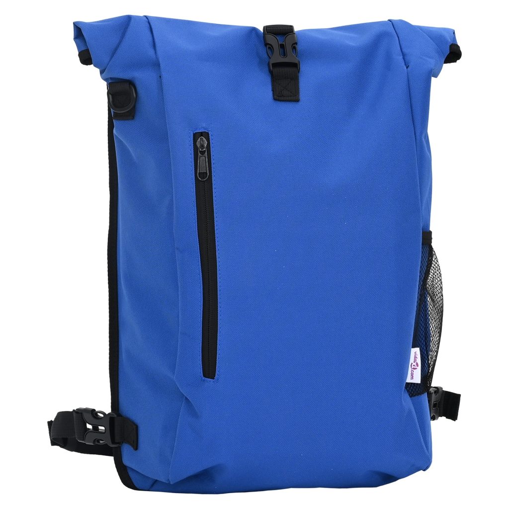 pyörälaukku pannier-telineelle 20 L sininen 31x13x58 cm