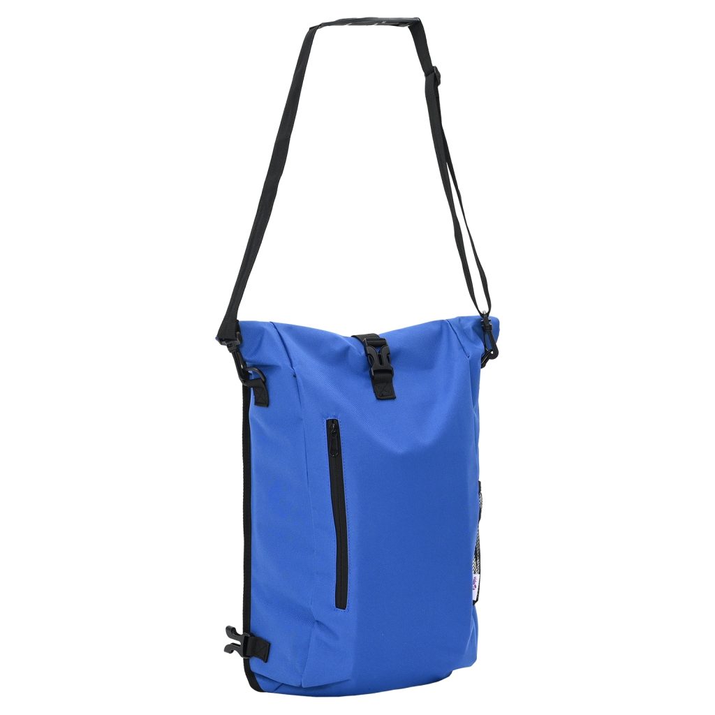pyörälaukku pannier-telineelle 20 L sininen 31x13x58 cm - Image 6