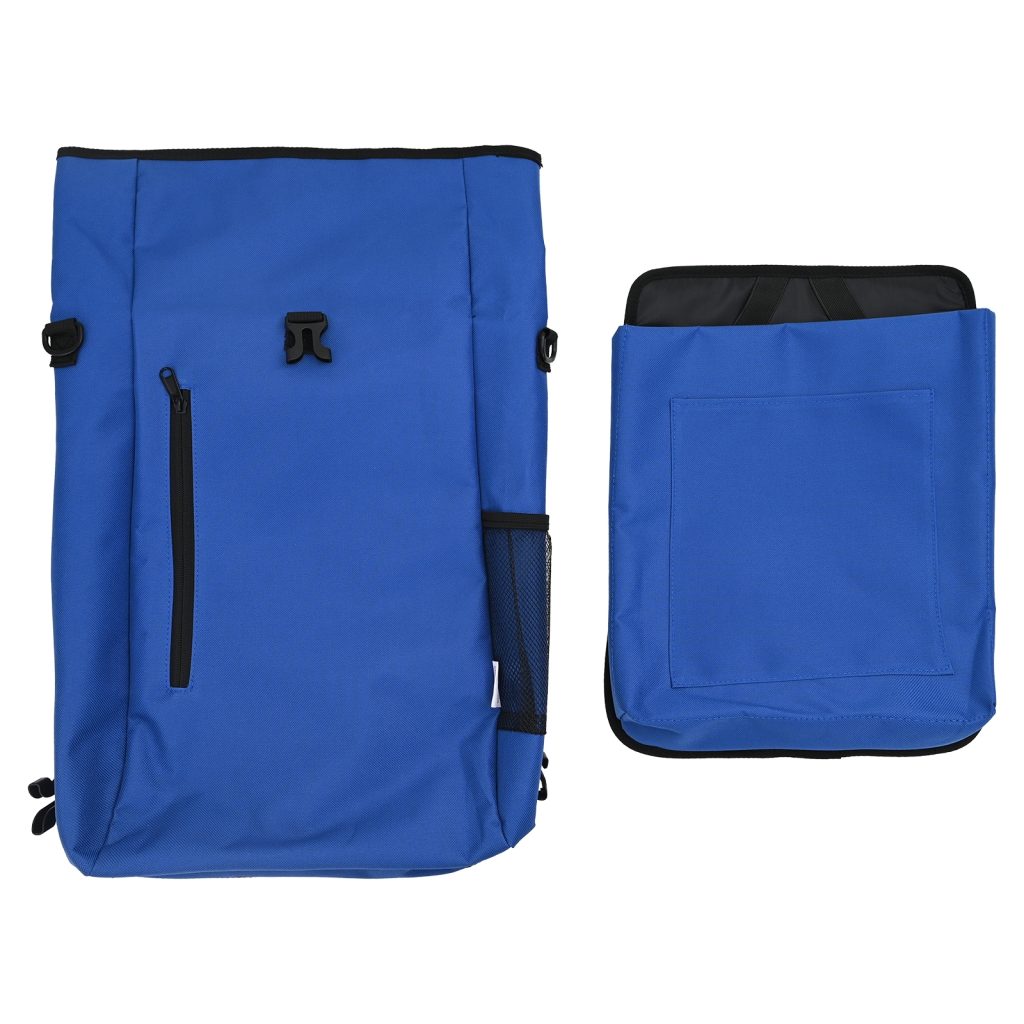 pyörälaukku pannier-telineelle 20 L sininen 31x13x58 cm - Image 7