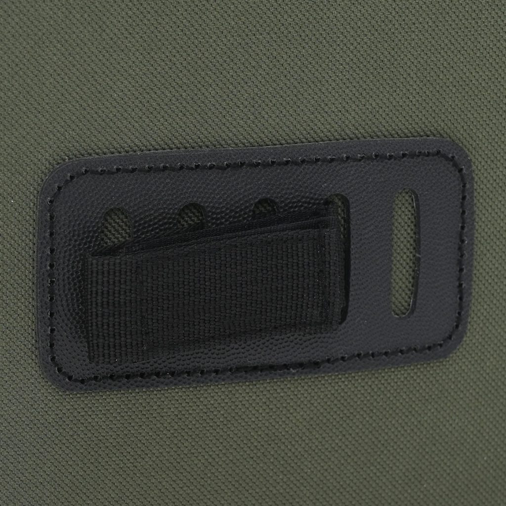 Pyörälaukku kylkikiinnikkeelle 20 L Oliivinvihreä 31x13x58 cm - Image 10