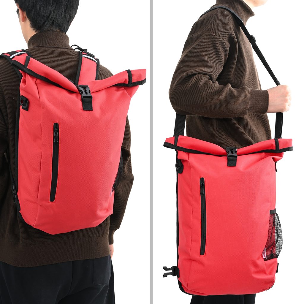 Pyörälahti Pannier-telineelle 20 L Punainen 31x13x58 cm - Image 3