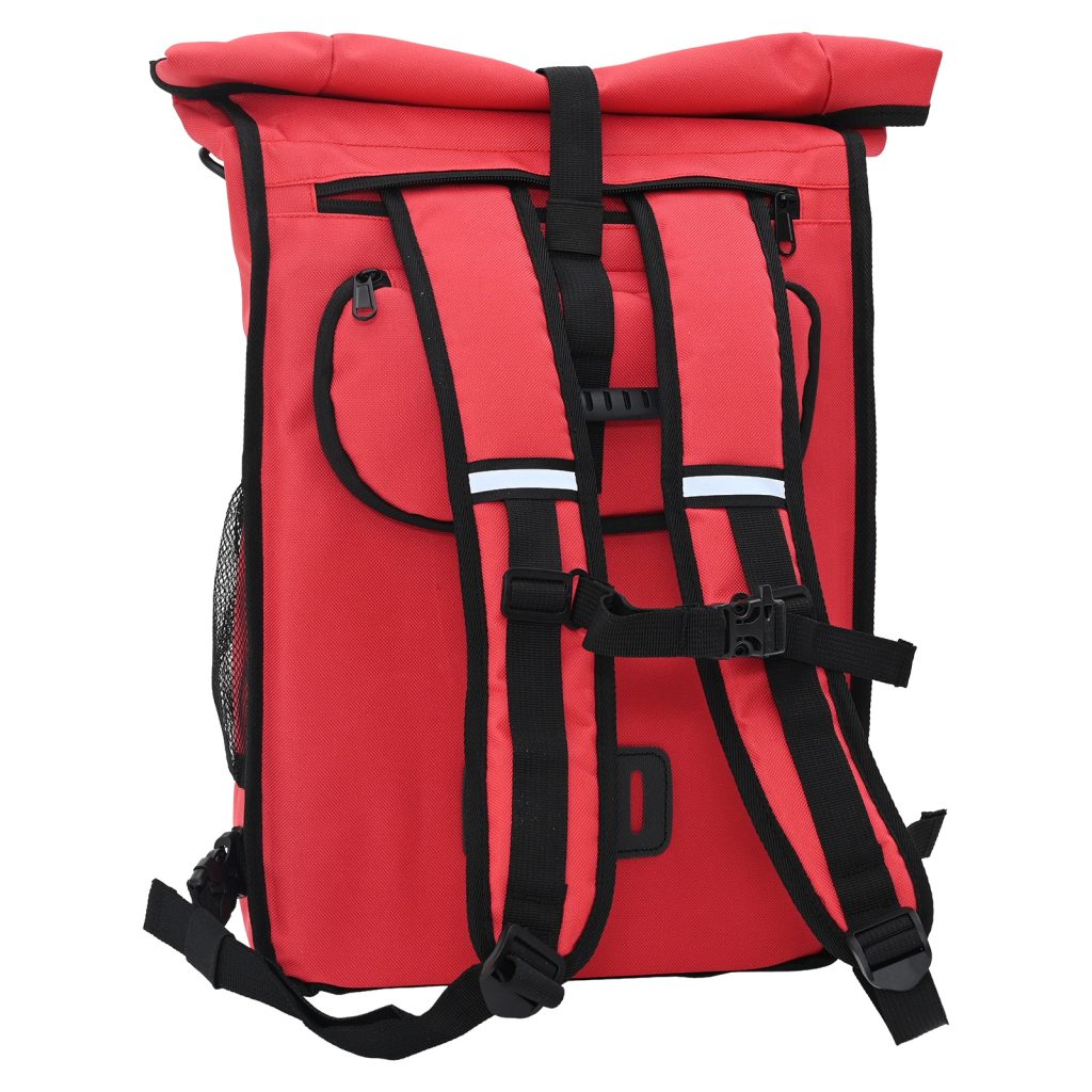 Pyörälahti Pannier-telineelle 20 L Punainen 31x13x58 cm - Image 8
