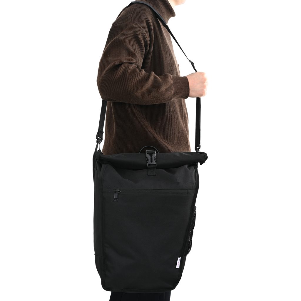 pyöräkassi tavaratelineelle 20L musta 34x16x59 cm - Image 3