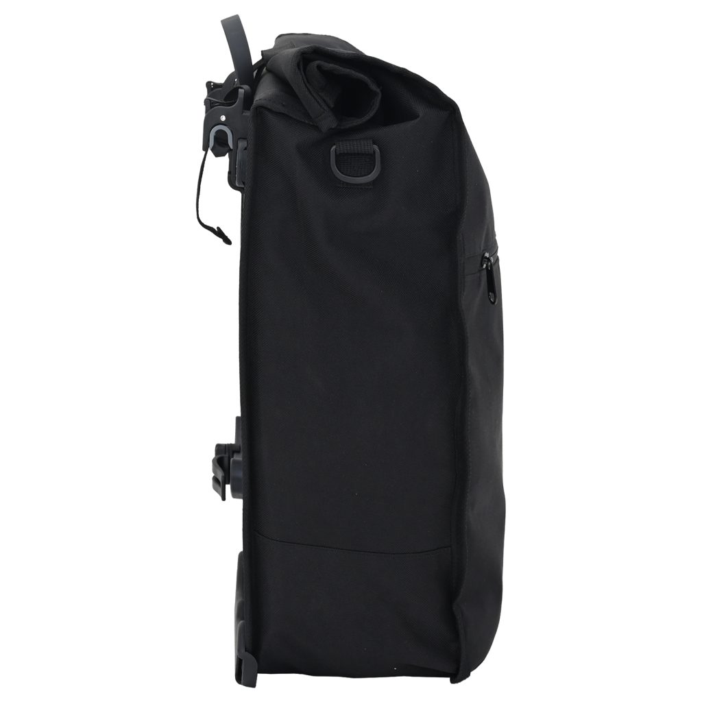 pyöräkassi tavaratelineelle 20L musta 34x16x59 cm - Image 4