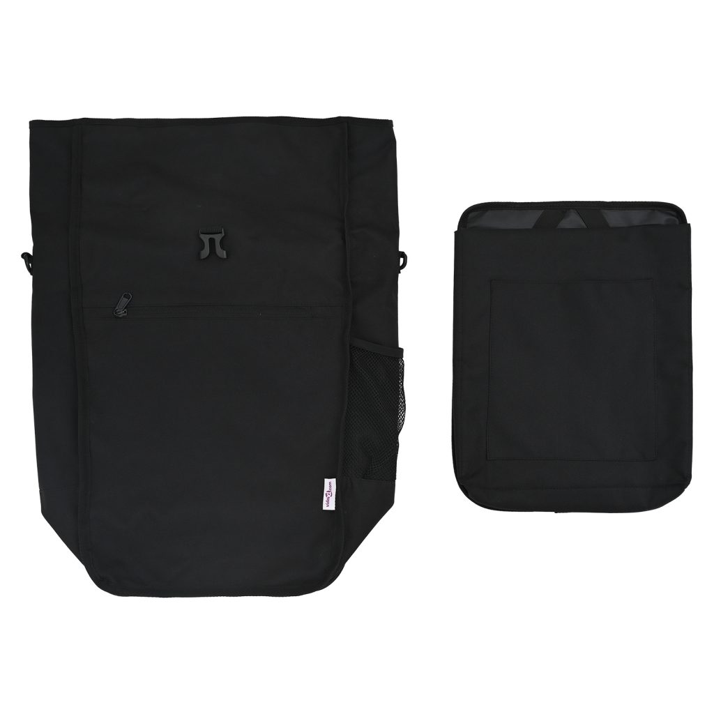 pyöräkassi tavaratelineelle 20L musta 34x16x59 cm - Image 7