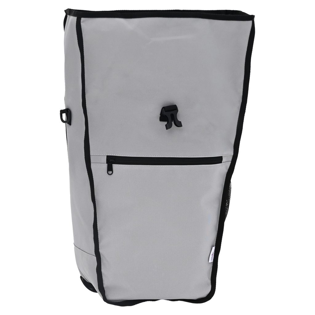 Pyöräilypussi pannier-telineelle 20 L Harmaa 34x16x59 cm - Image 7