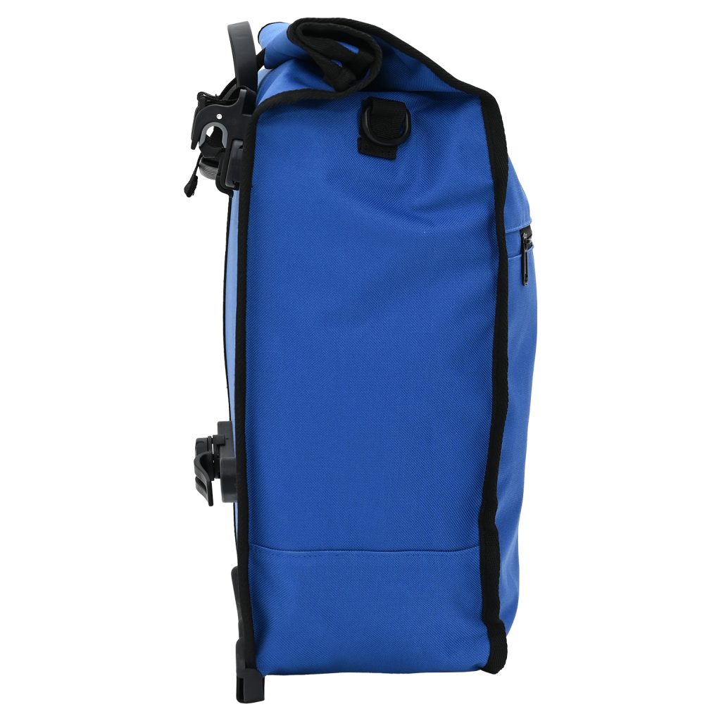Polkupyörälaukku pannier-telineelle 20 L Sininen 34x16x59 cm - Image 4