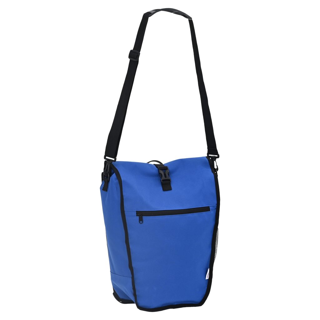 Polkupyörälaukku pannier-telineelle 20 L Sininen 34x16x59 cm - Image 6