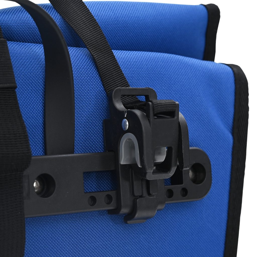 Polkupyörälaukku pannier-telineelle 20 L Sininen 34x16x59 cm - Image 9
