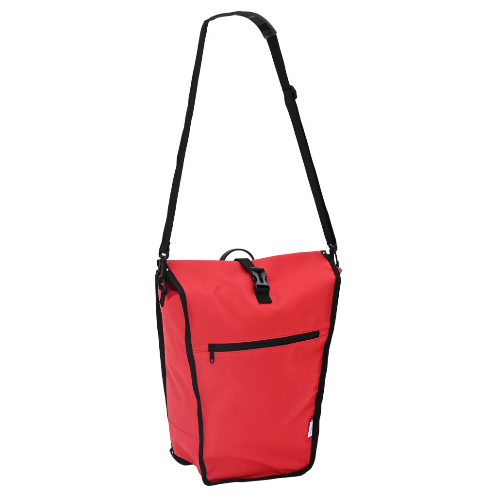 Pyörälaukku Pannier Telineelle 20 L Punainen 34x16x59 cm - Image 5
