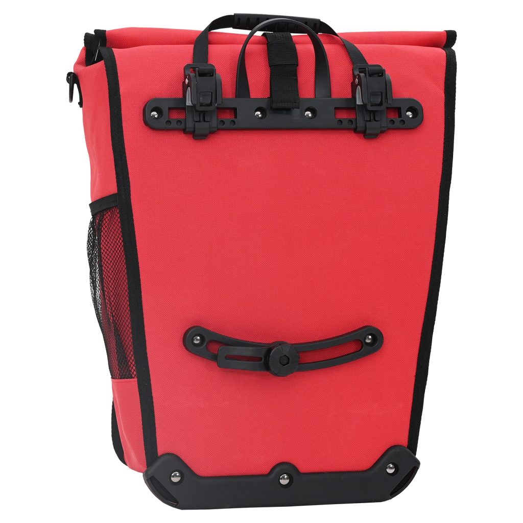 Pyörälaukku Pannier Telineelle 20 L Punainen 34x16x59 cm - Image 8