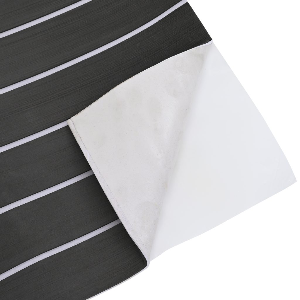 Veneen lattiamateriaali Itseliimautuva Tumma Harmaa ja Valkoinen 240x60 cm EVA Vaahdon - Image 4