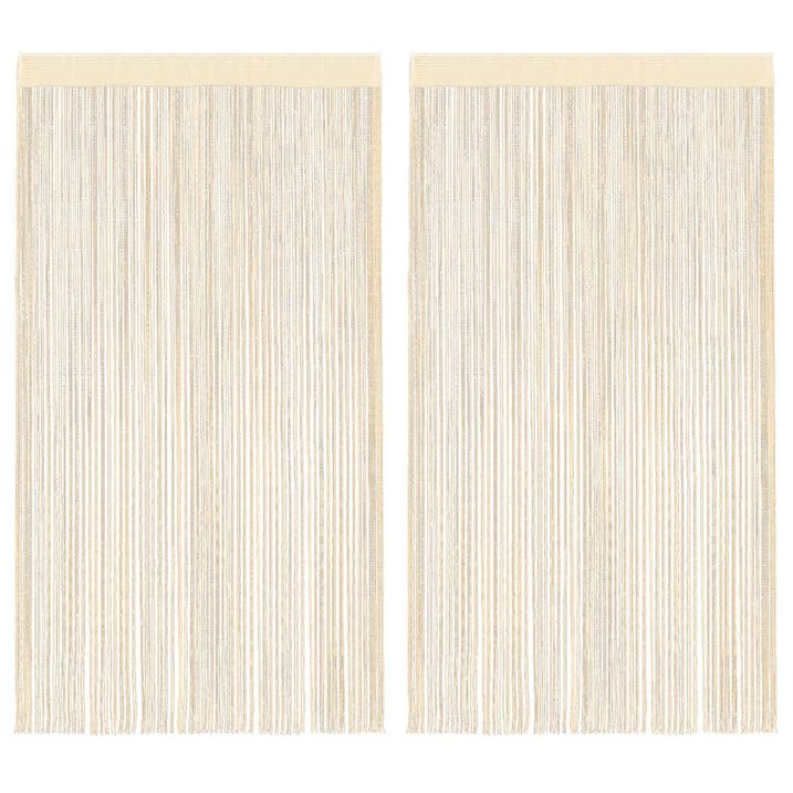 String-verhot 2 kpl 140x250 cm Kerma