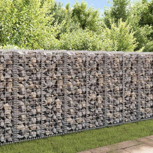 Gabion/kivikori kansilla galvanoitu vaijeri 100x30x30 cm