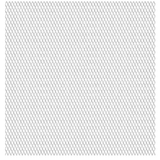 Puutarhan verkkoaita ruostumaton teräs 100x85 cm 20x10x2 mm