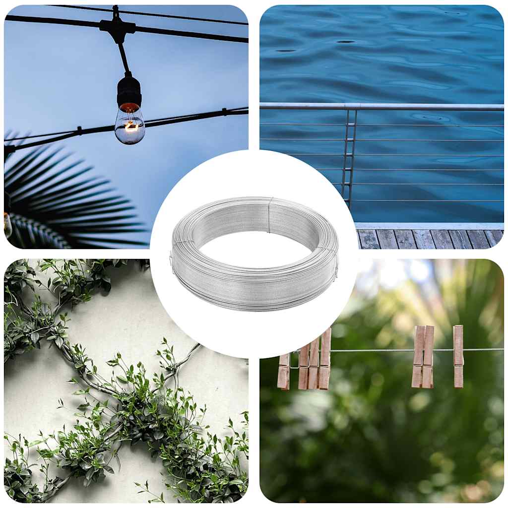 Aidan kiinnityslanka 250 m 2,5 mm teräs