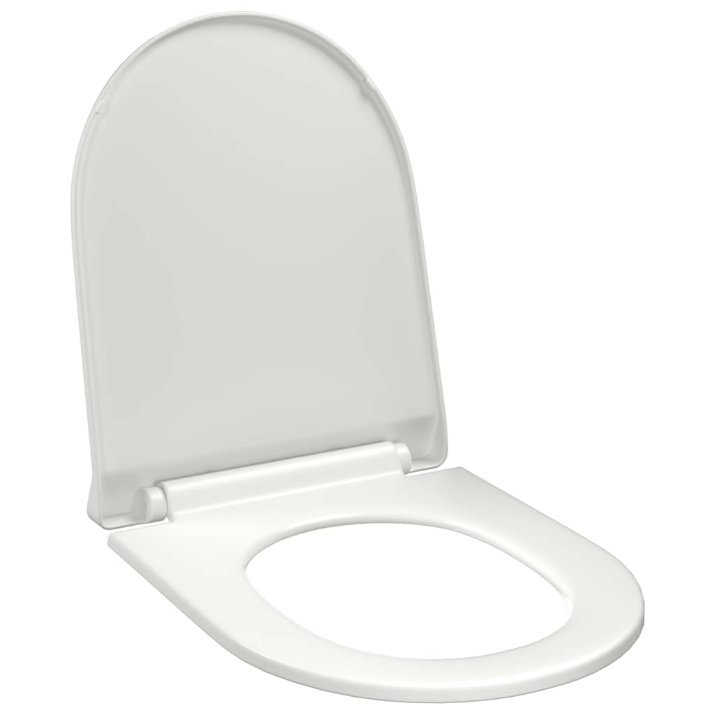 Soft-close WC-istuin pikakiinnityksellä valkoinen