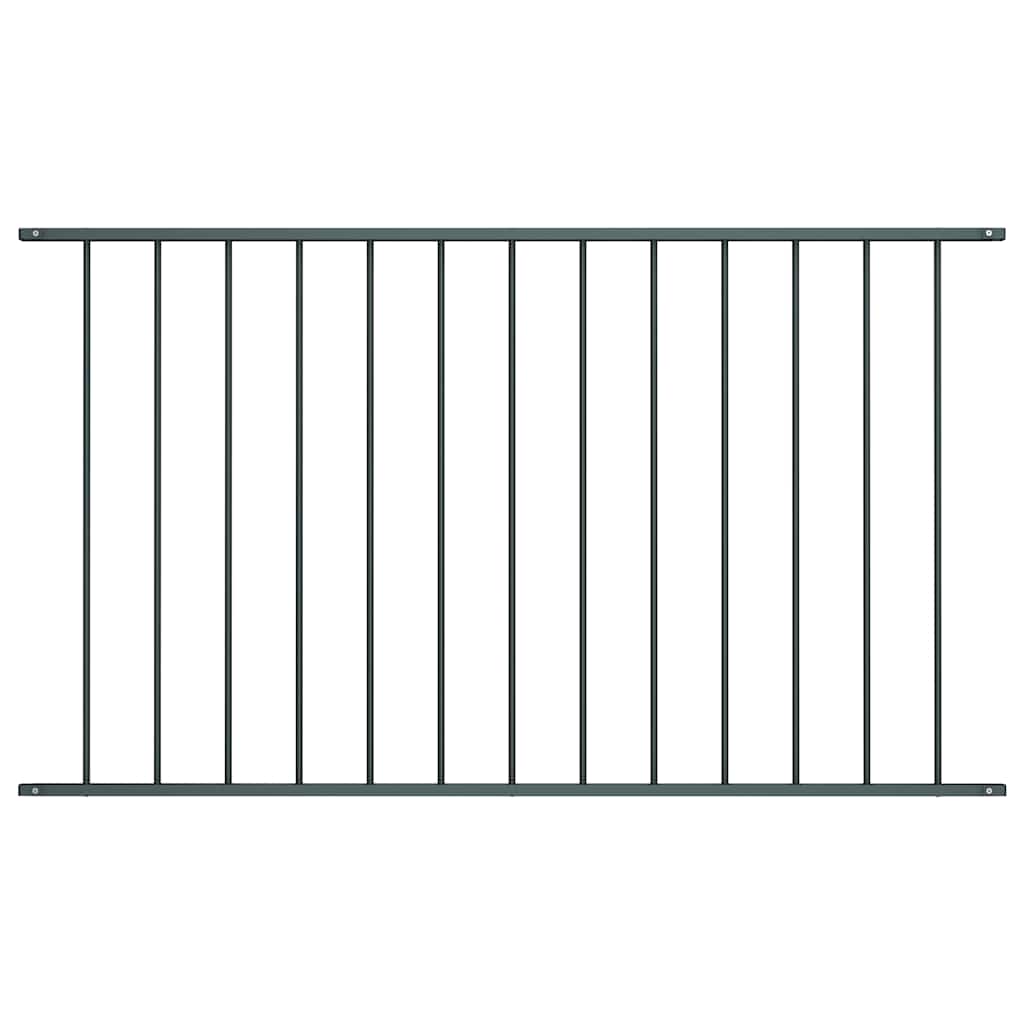 Aitapaneeli jauhemaalattu teräs 1,7x1,25 m antrasiitti