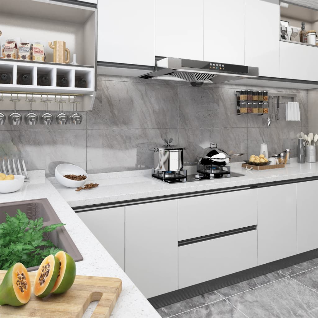 Itseliimautuva huonekalukalvo valkoinen 500x90 cm PVC