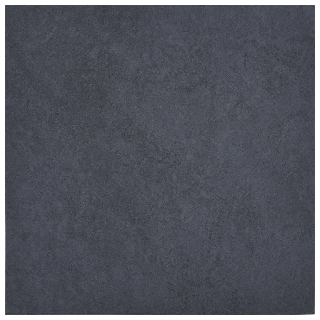 Itsekiinnittyvä PVC Lattialankku 5,11 m² musta marmori