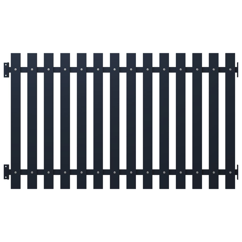 Aitapaneeli antrasiitti 170,5x75 cm jauhemaalattu teräs