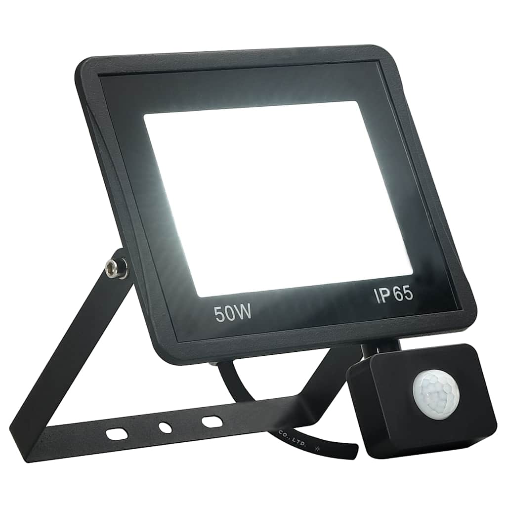 LED-valonheitin sensorilla 50 W kylmä valkoinen