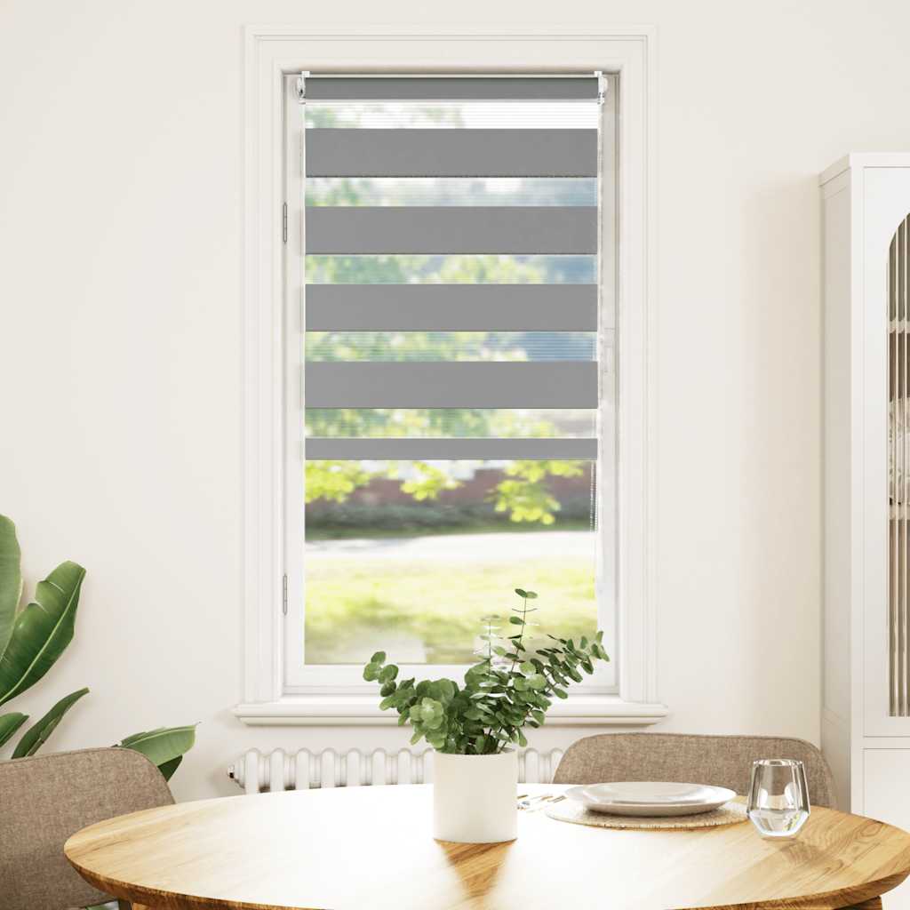 Zebra rullakaihdin 80 x 150 cm harmaa