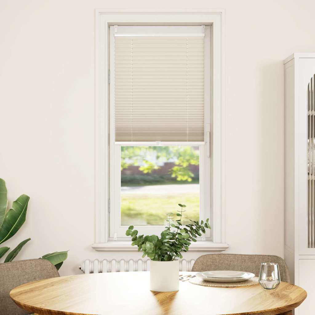 Plisse Kaihdin 40x125cm Kermanvärinen