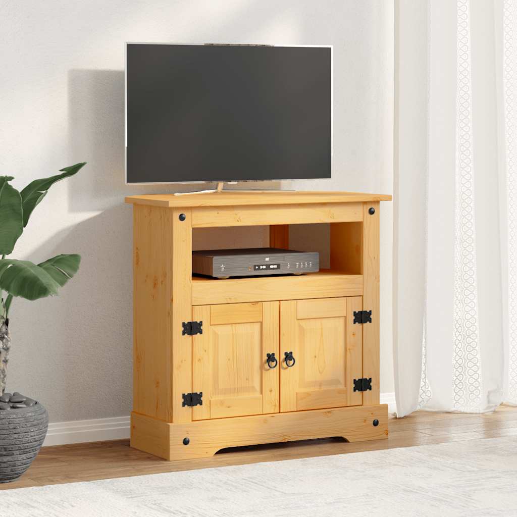 Sivupöytä Meksikon mänty Corona-sarja 80x43x78 cm