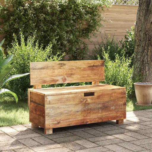 Penkki täysi mahonki 86x40x60 cm