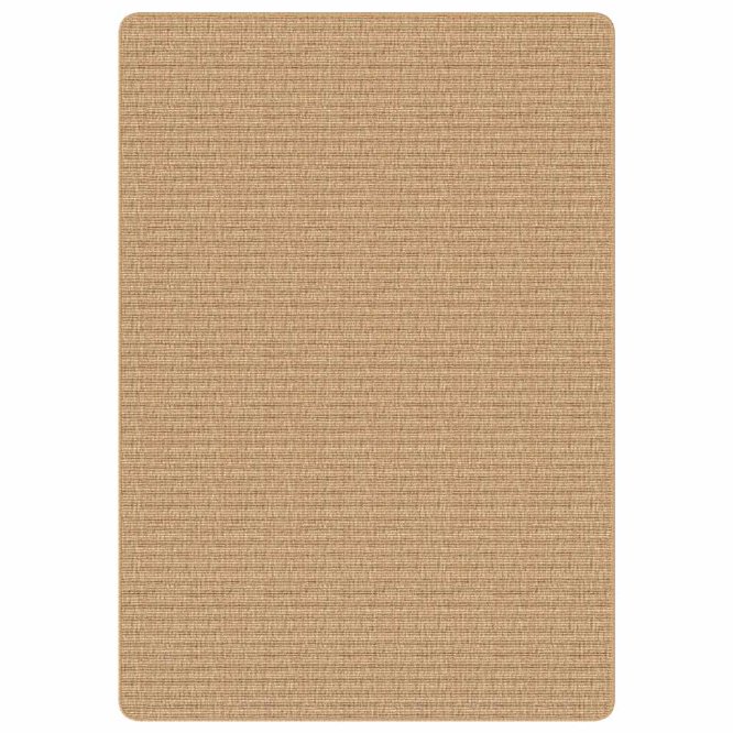 Juuttimatto lateksitaustalla 160x230 cm luonnollinen