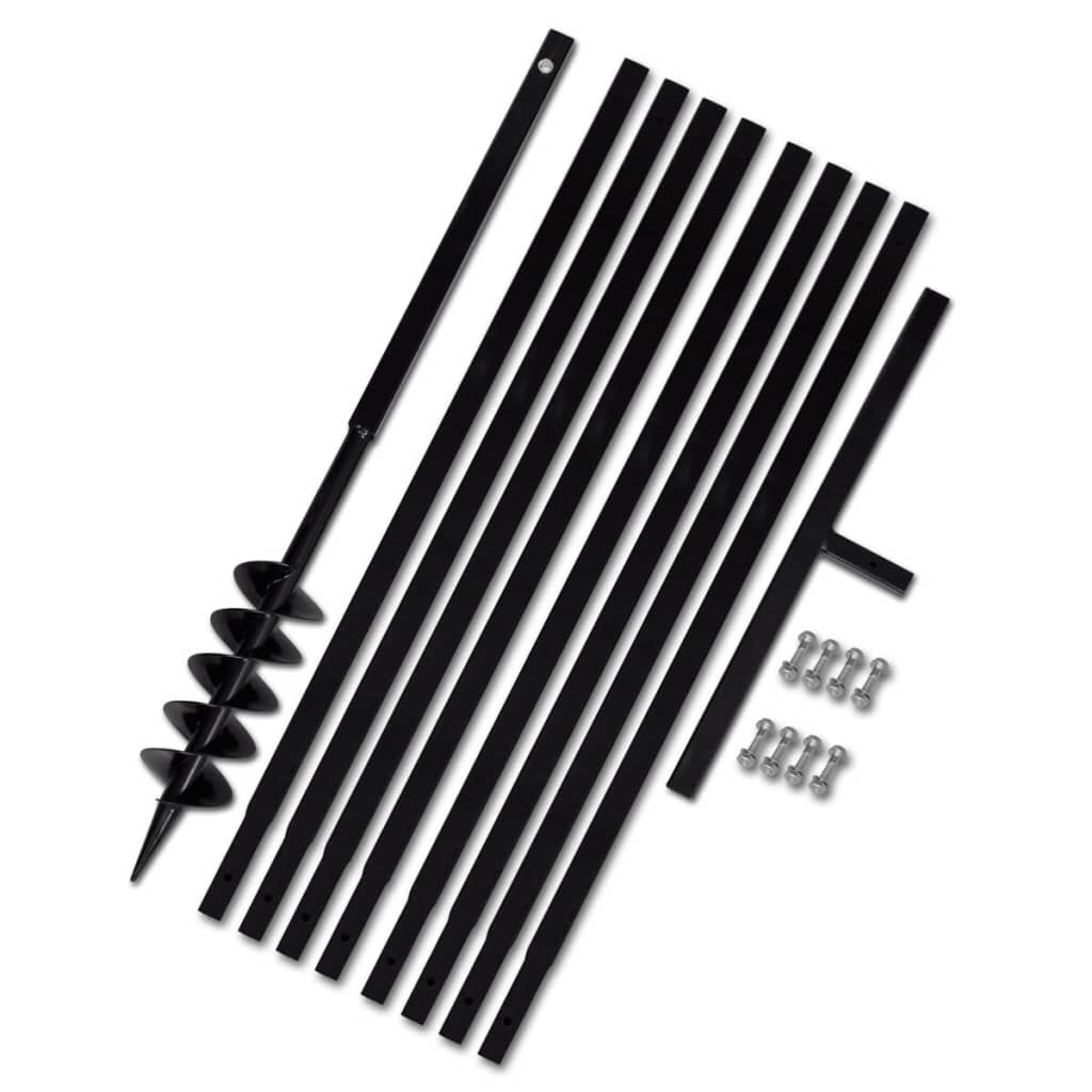 Maapora Kahvalla 100 mm ja Jatkeella 9 m Teräs