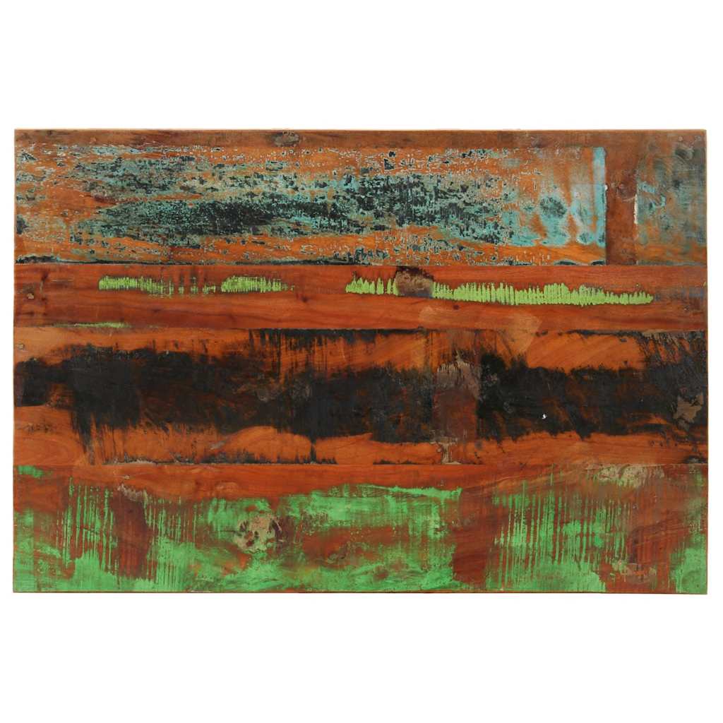 Suorakulmainen pöytälevy 60x90 cm 15-16 mm täysi kierrätyspuu