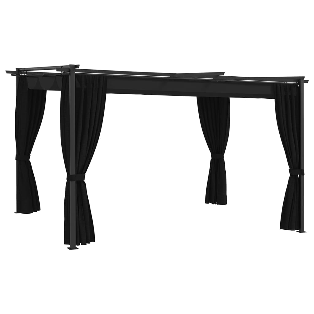 Huvimaja 4x3 m antrasiitti