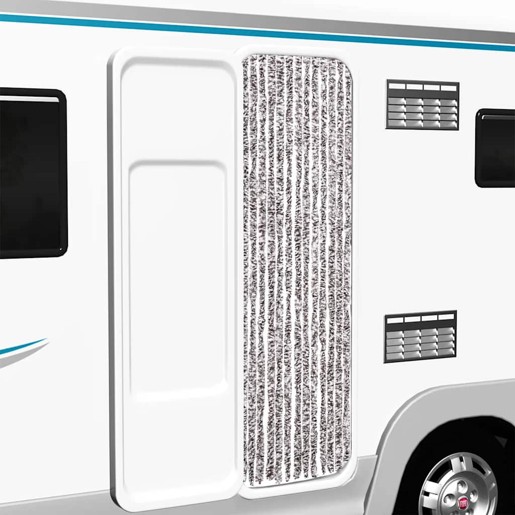 Hyönteisverho ruskea ja beige 56x200 cm Chenille