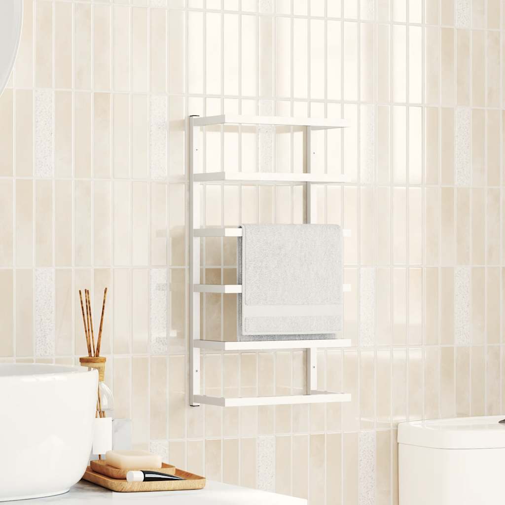 Pyyheteline valkoinen 24x12x48 cm teräs