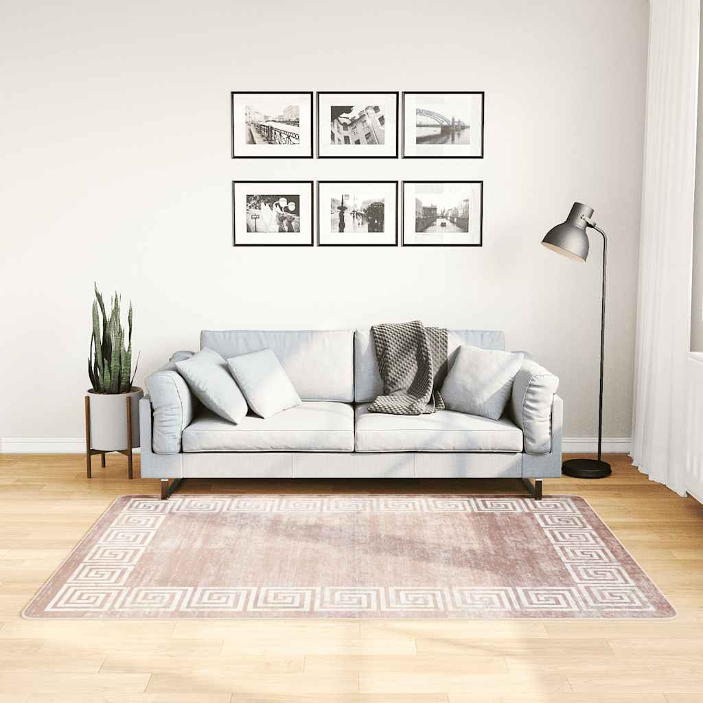 Matto pestävä 120x180 cm beige liukumaton