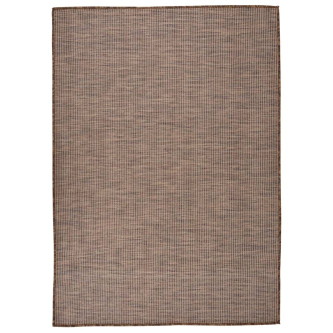 Ulkomatto Flatweave 140x200 cm ruskea