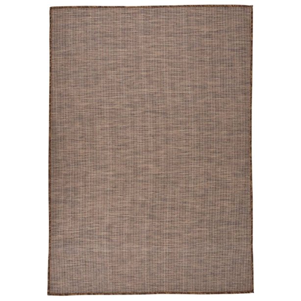Ulkomatto Flatweave 160x230 cm ruskea