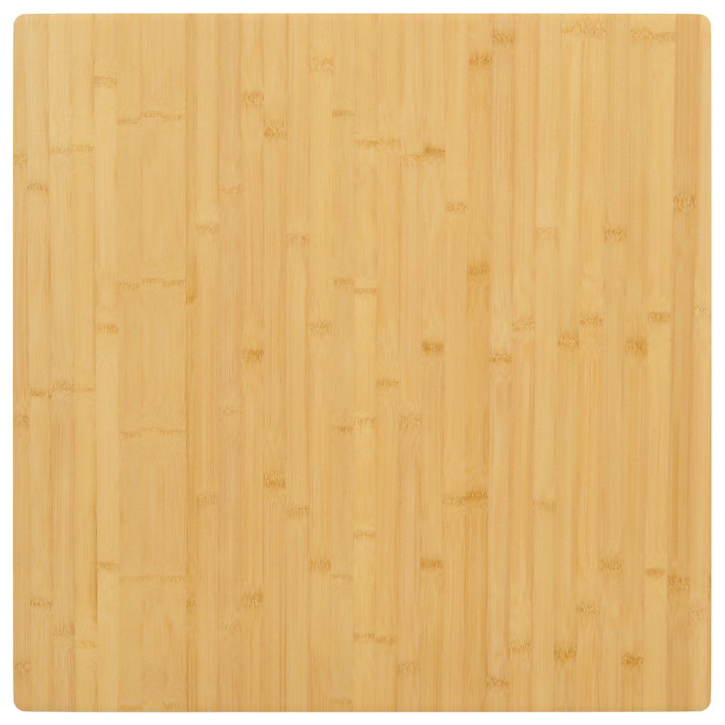 Pöytälevy 70x70x2,5 cm bambu