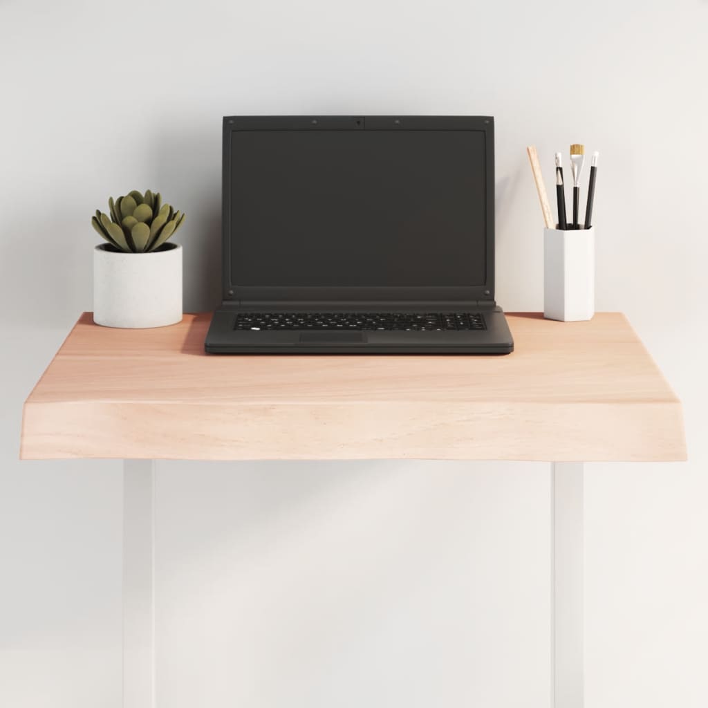 Pöytälevy 60x40x(2-6) cm käsittelemätön täysi puu elävä reuna