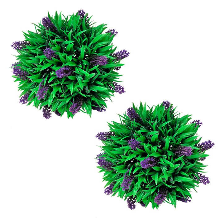 Kahden Puksipuupallon sarja laventelilla 28 cm