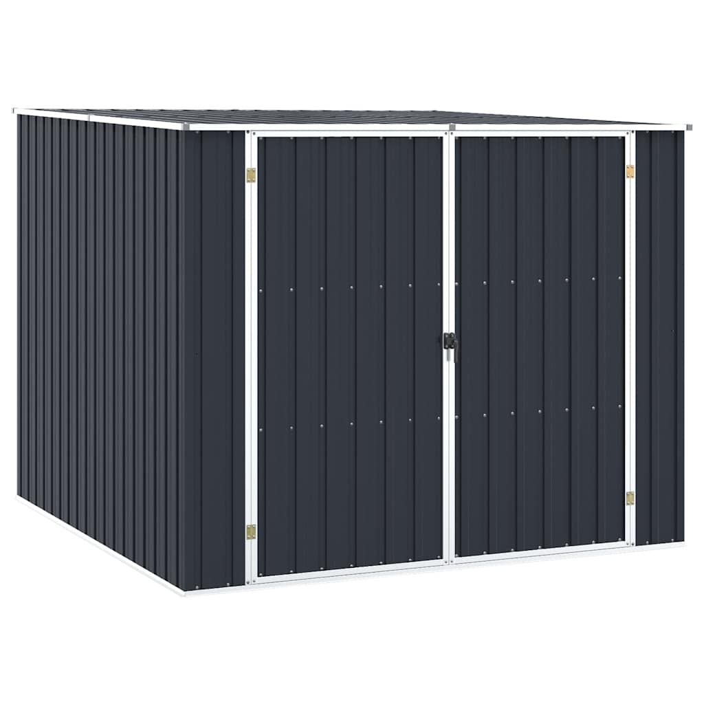 Puutarhavaja antrasiitti 195x198x159 cm galvanoitu teräs