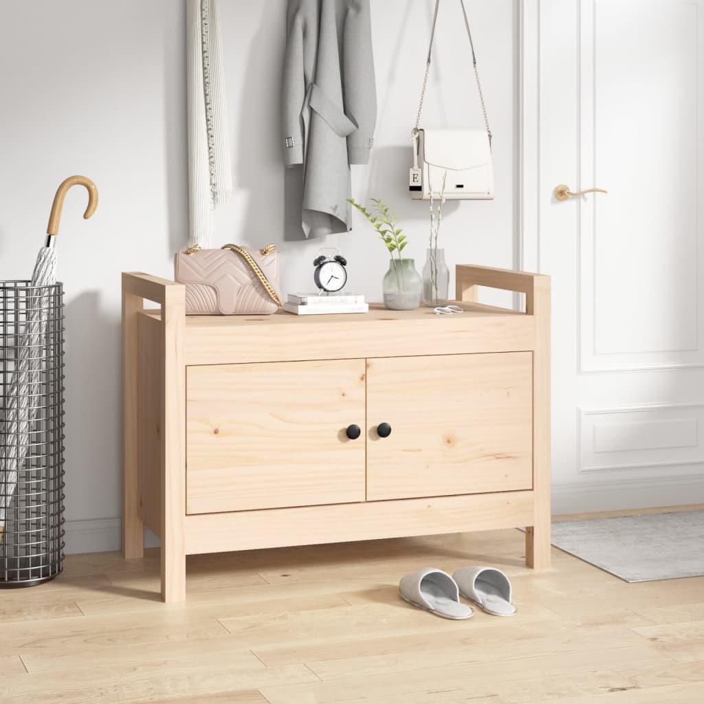 Eteisen penkki 80x40x60 cm täysi mänty