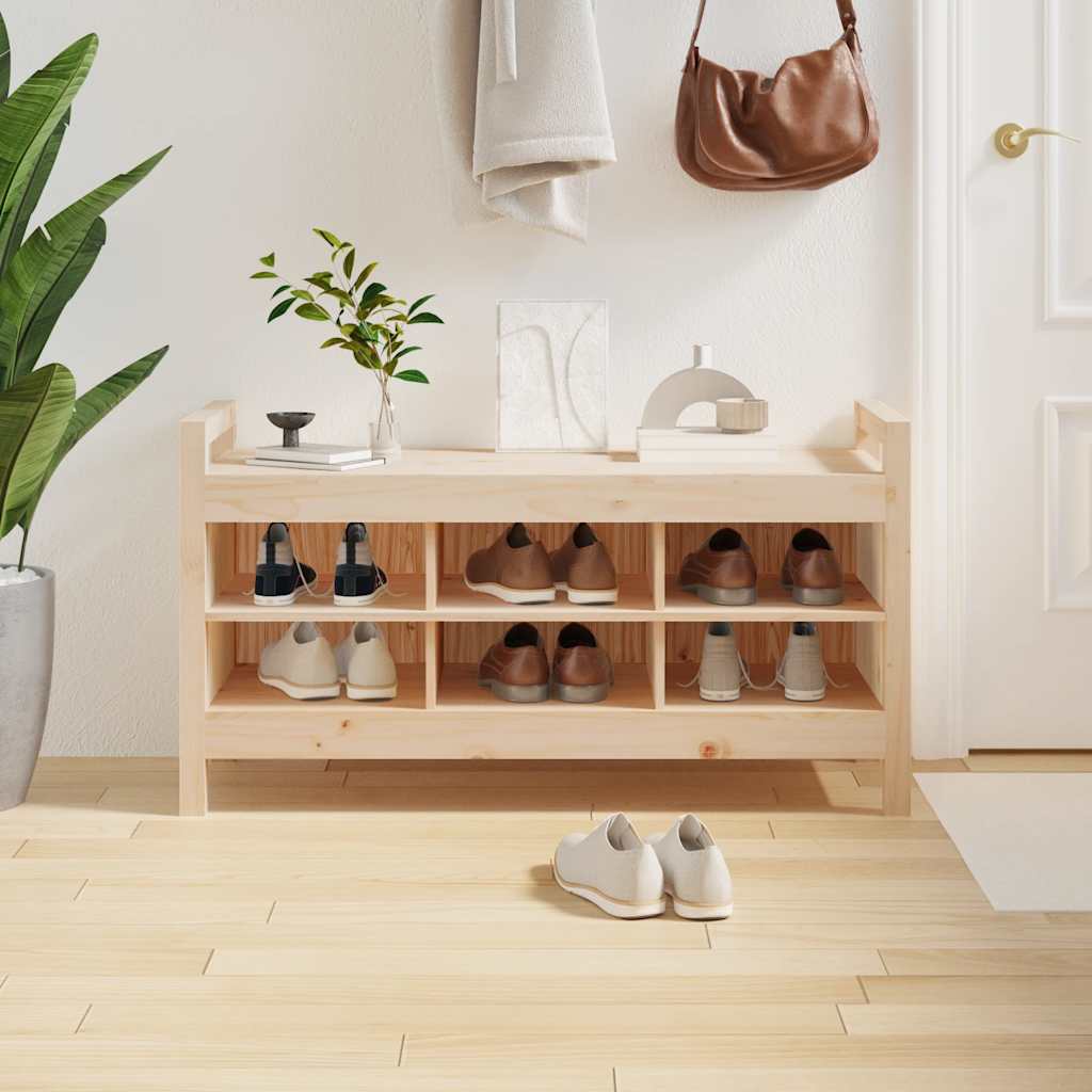 Eteisen penkki 110x40x60 cm täysi mänty