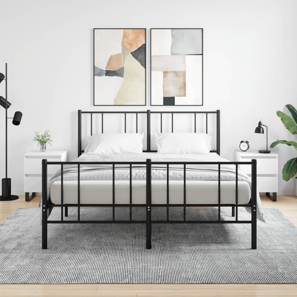 Yöpöydät 2 kpl valkoinen 40x35x50 cm tekninen puu