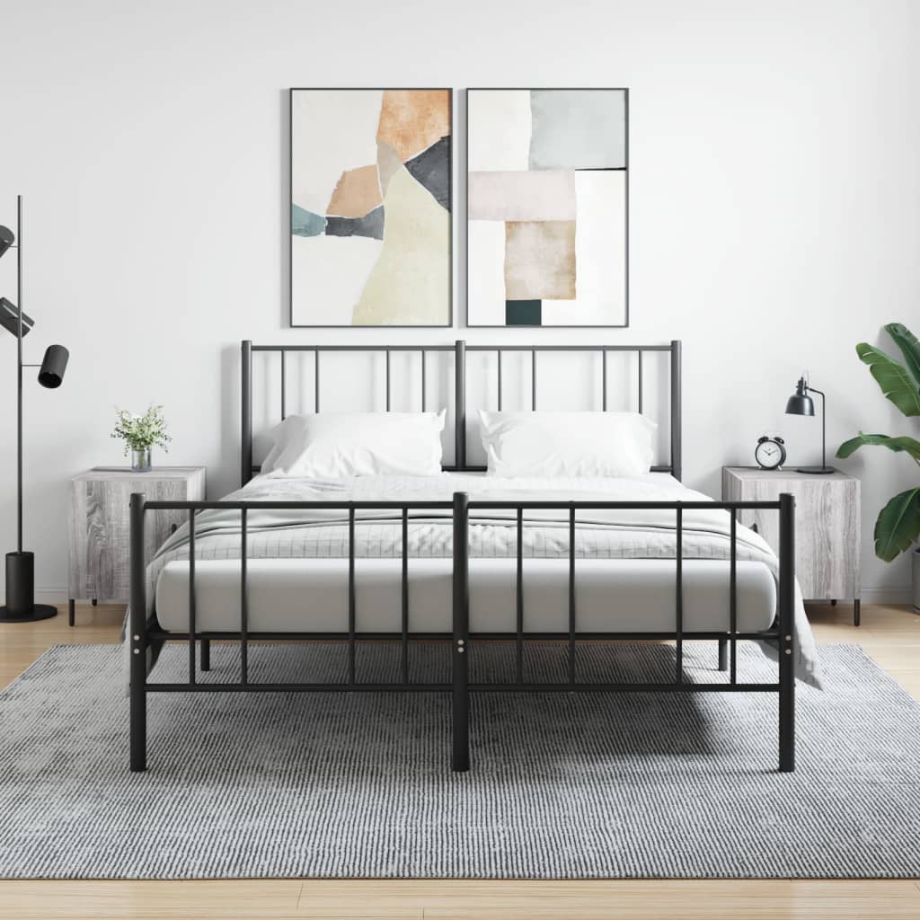 Yöpöydät 2 kpl harmaa Sonoma 40x40x50 cm tekninen puu