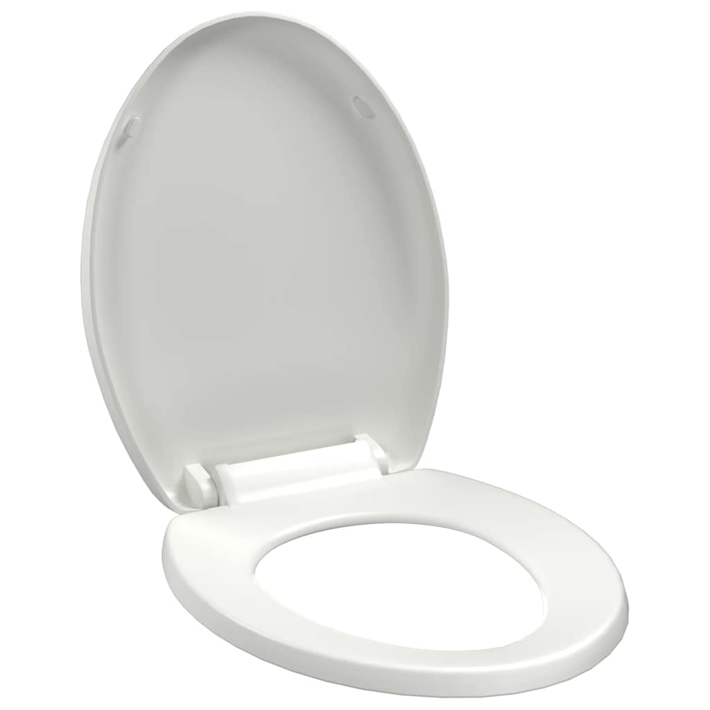 Soft-close WC-istuin pikakiinnityksellä valkoinen