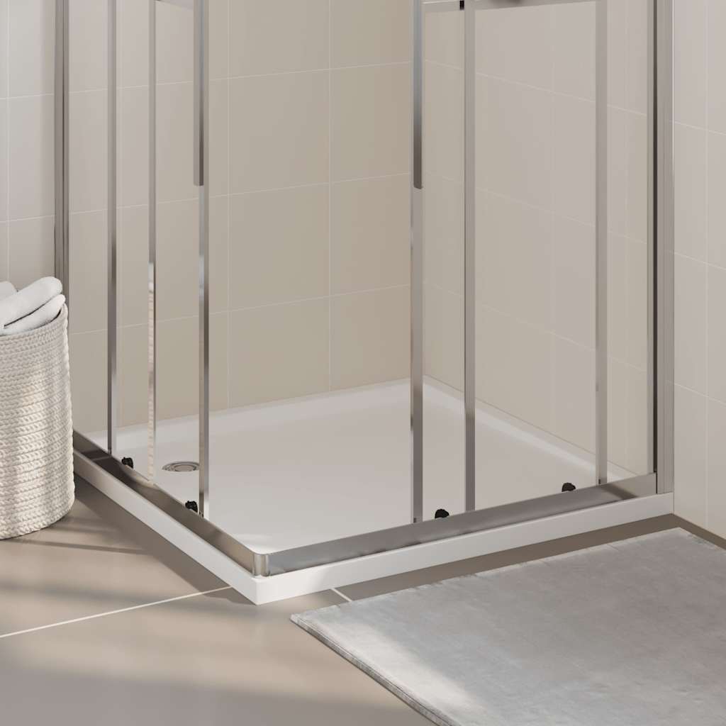 Suihkualusta neliö ABS 90x90 cm