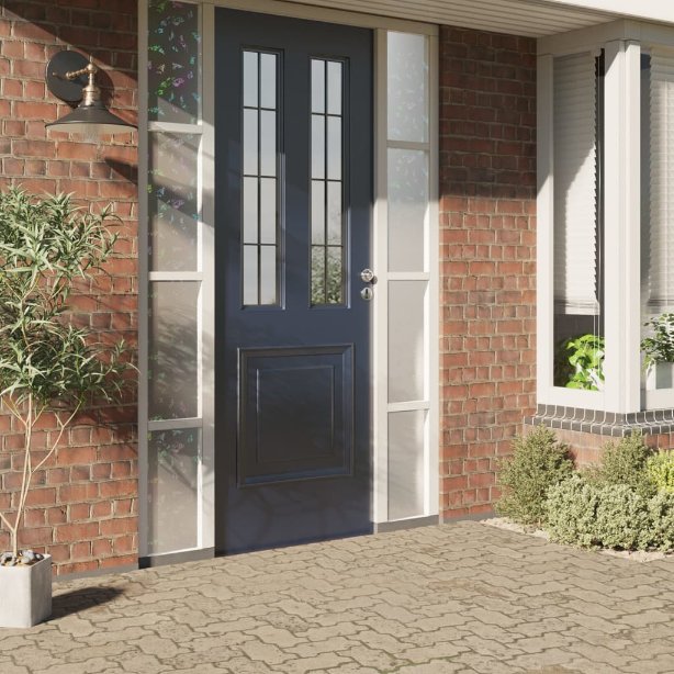 Ikkunakalvo himmeä 3D sateenkaarikuvio 90x1000 cm PVC